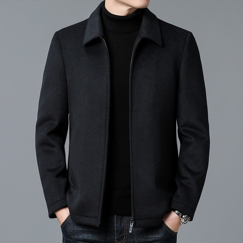 Elegante Wolljacke Winterwarm Damen