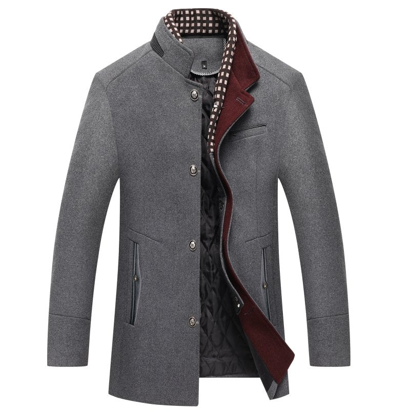 Klassischer Wintermantel Damen Elegant und Warm