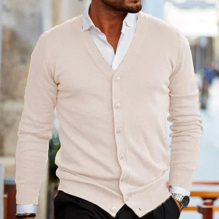 Herren Cardigan Weich Soft Alltag