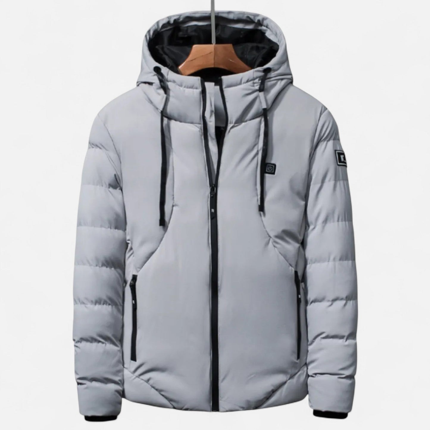 Herren Winterjacke Robust Mit Kapuze