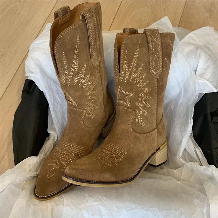 Western Stiefel Klassisch Ledern