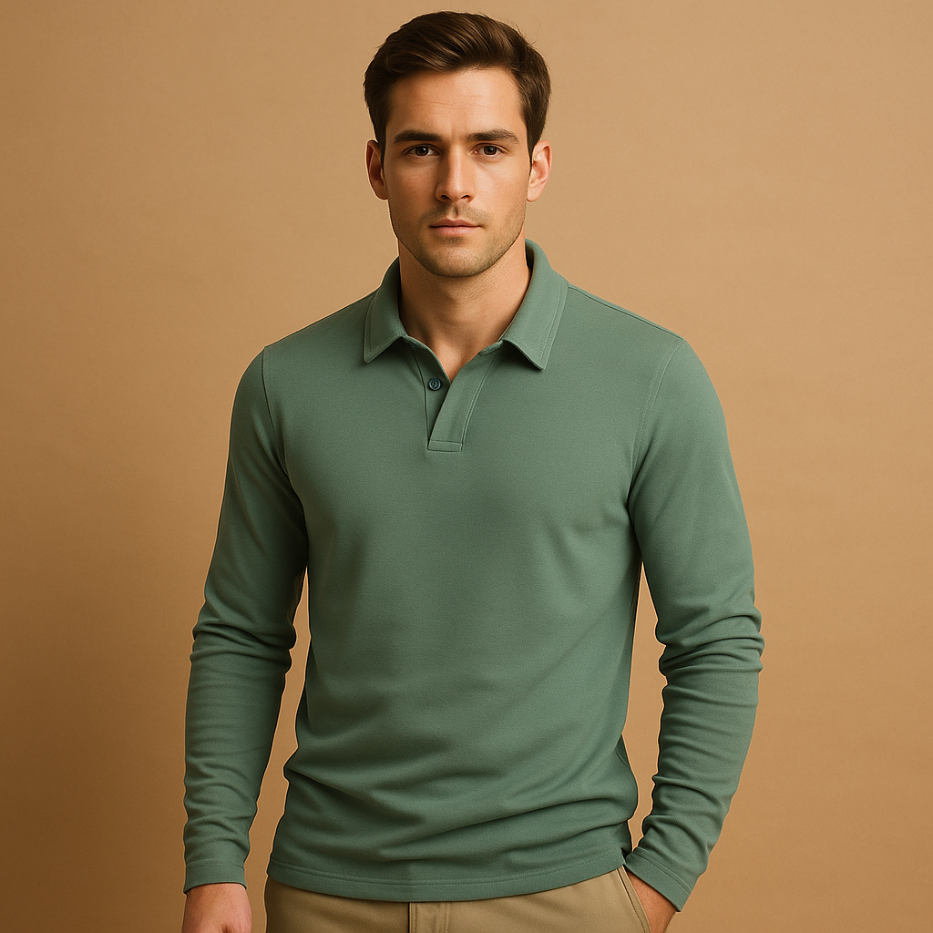 Herren Poloshirt Kurzarm Elegant Freizeitlook