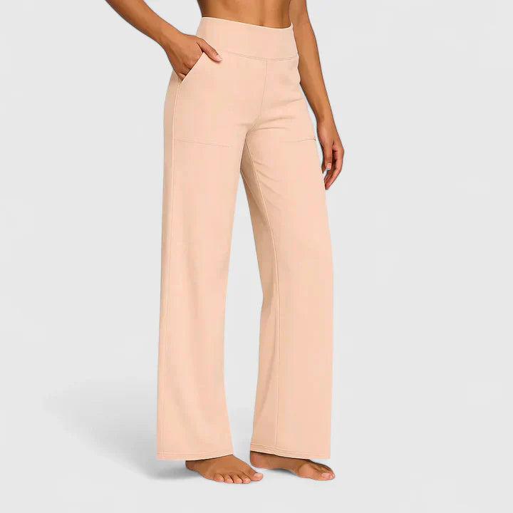 Damen Loungehose Bequem Stretch