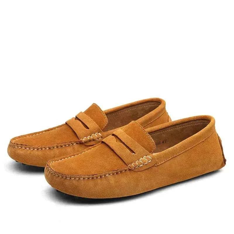 Eleganter Mokassin Schuhe Herren