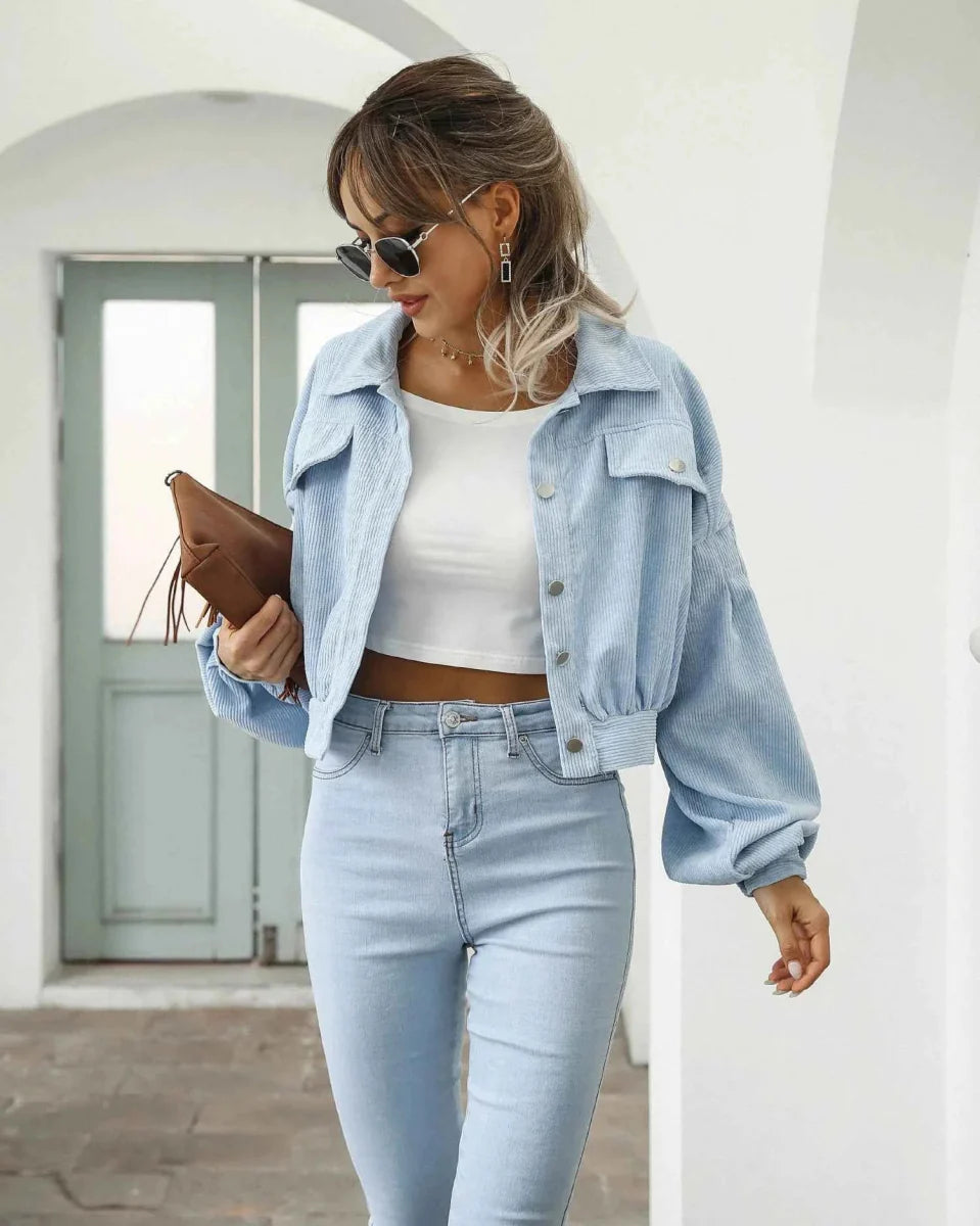 Oversize Jacke Frauen Trendy