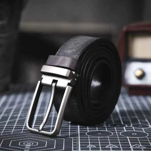 Leder Gürtel Schwarz Männer