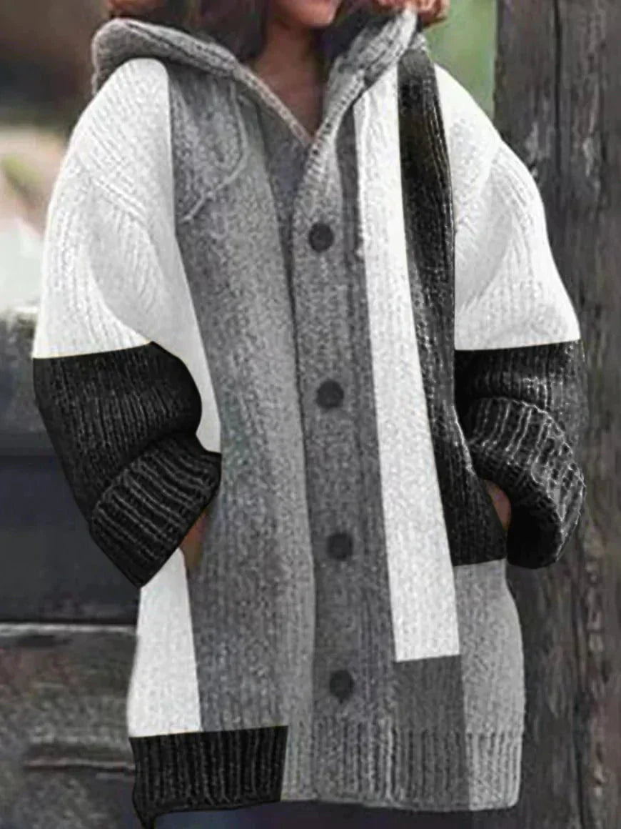 Bequeme Winterstrickjacke Lässig & Warm