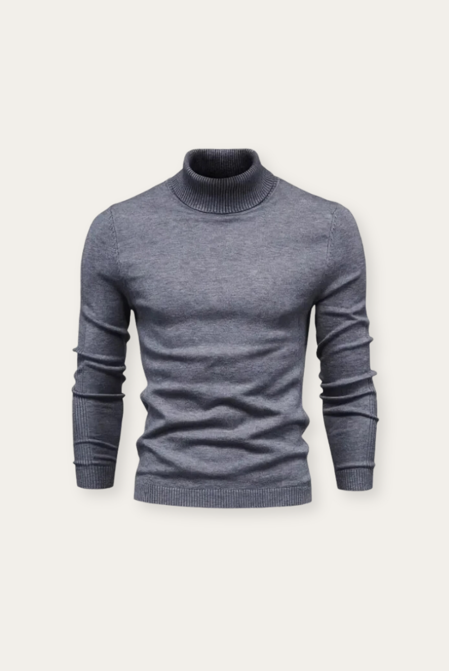 Stilvoller Herren Rollkragen Pullover Qualität