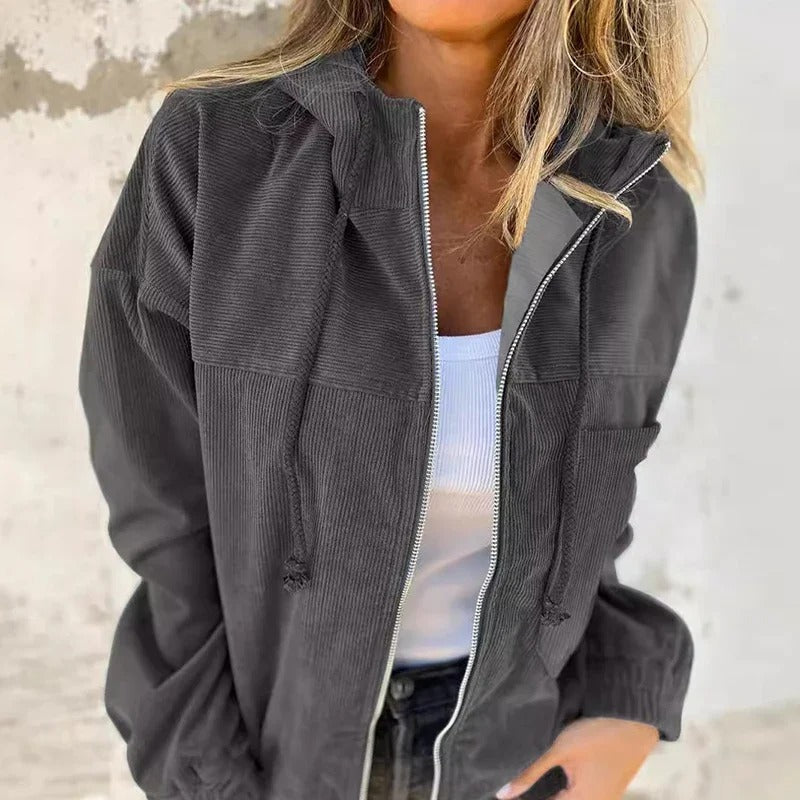 Kapuzenjacke Damen Noëlle Elegant Design