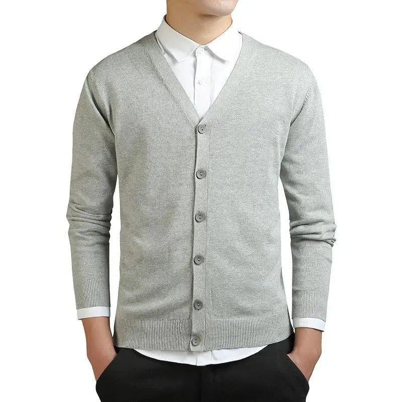 Elegante Strickjacke V-Ausschnitt Damen