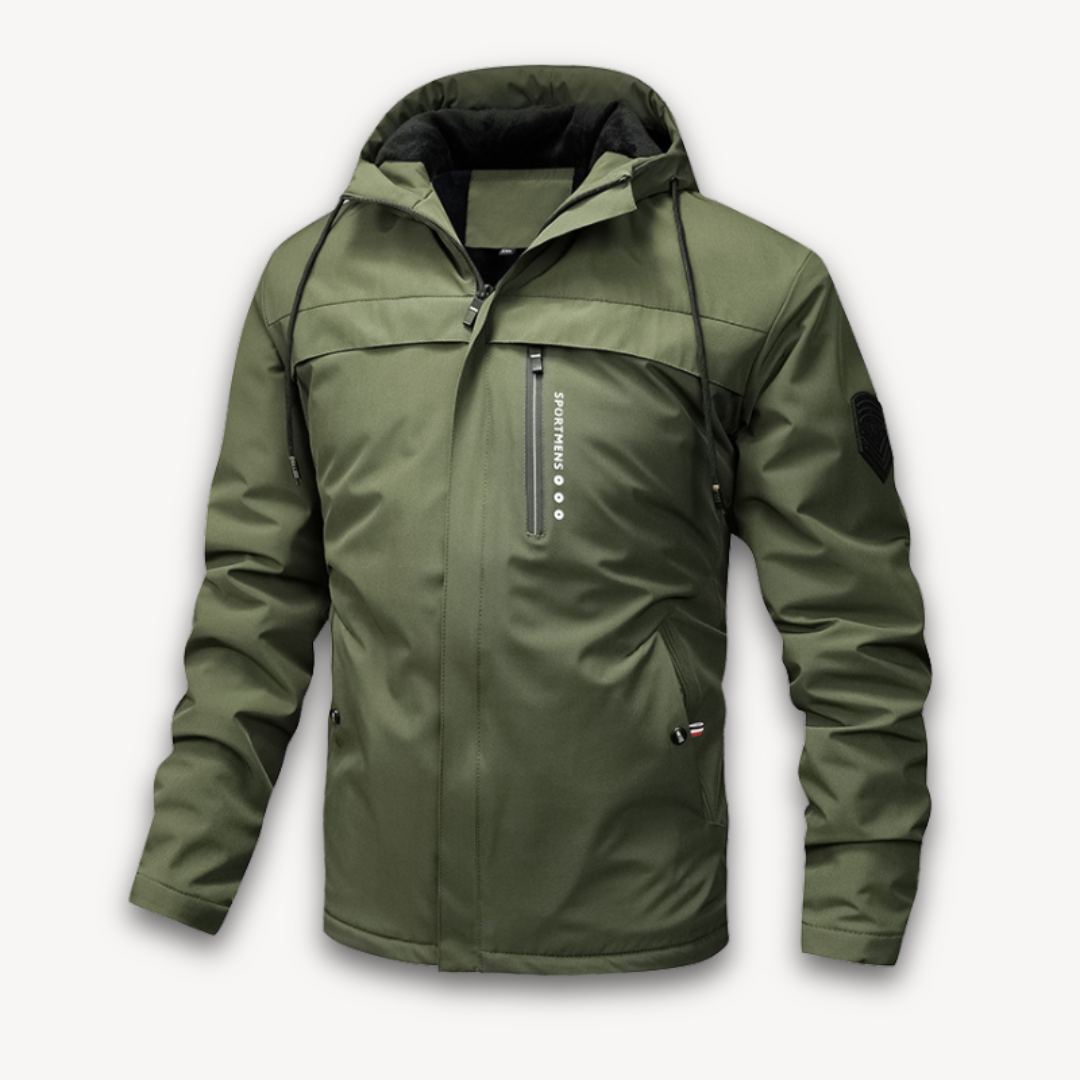 Herren Regenjacke Wasserdicht Sportlich
