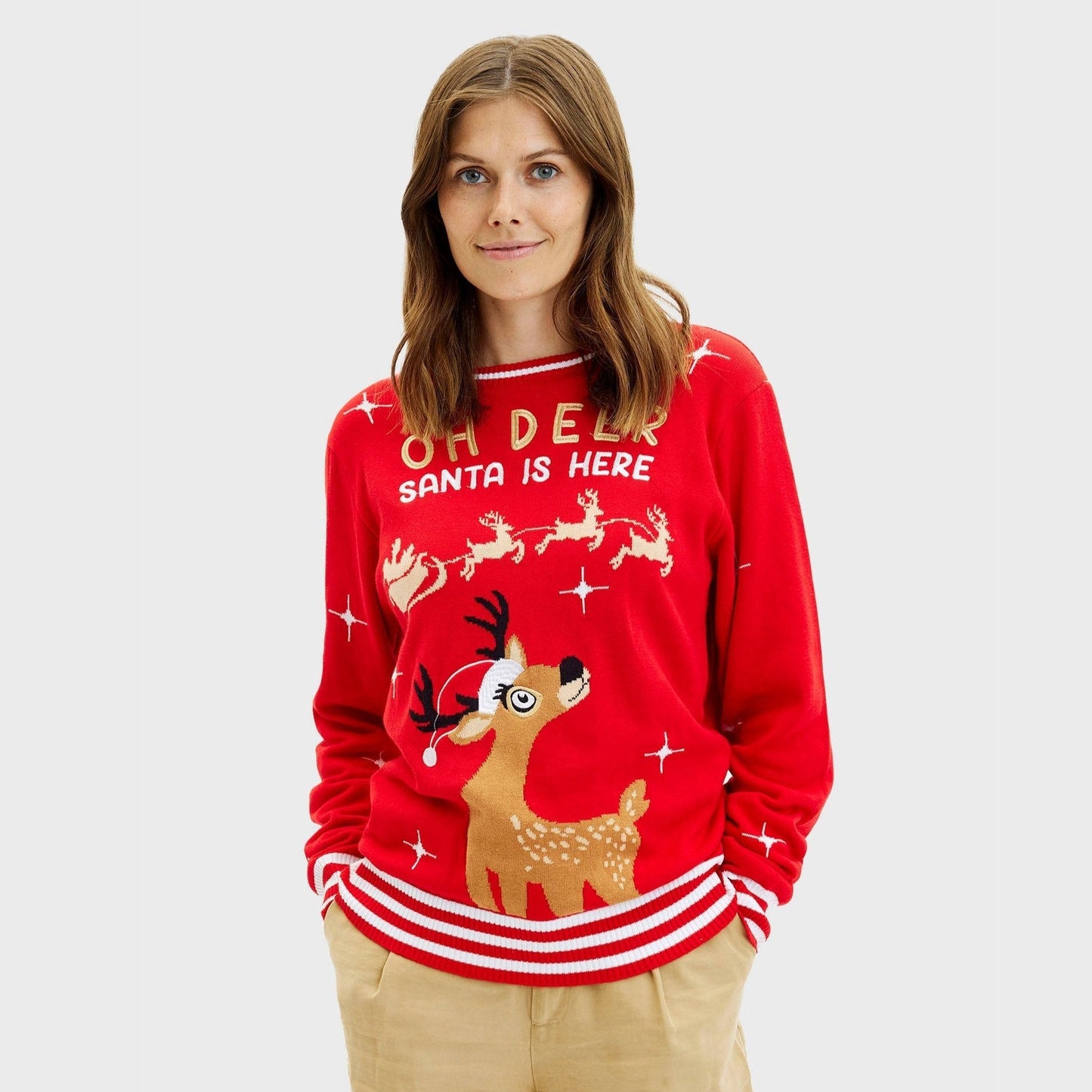 Stilvolle Damenpullover Oh Deer - IdealeKleiden