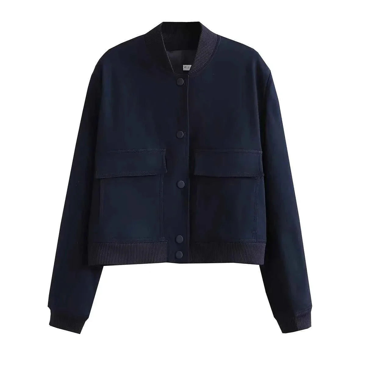 Große Damen Bomberjacke Casual Style