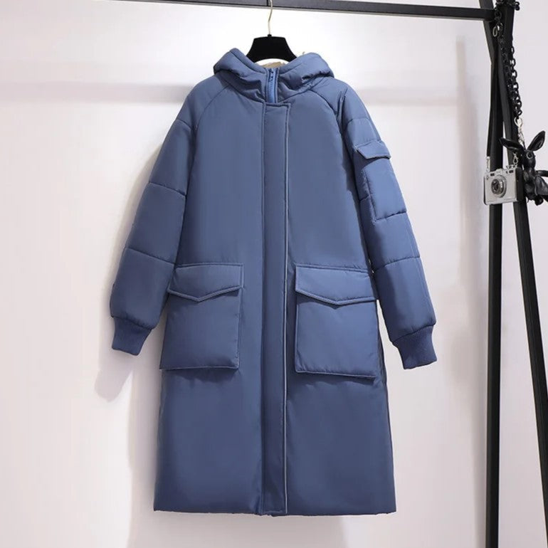 Übergroße Gepolsterte Winterjacke Bequem & Stilvoll