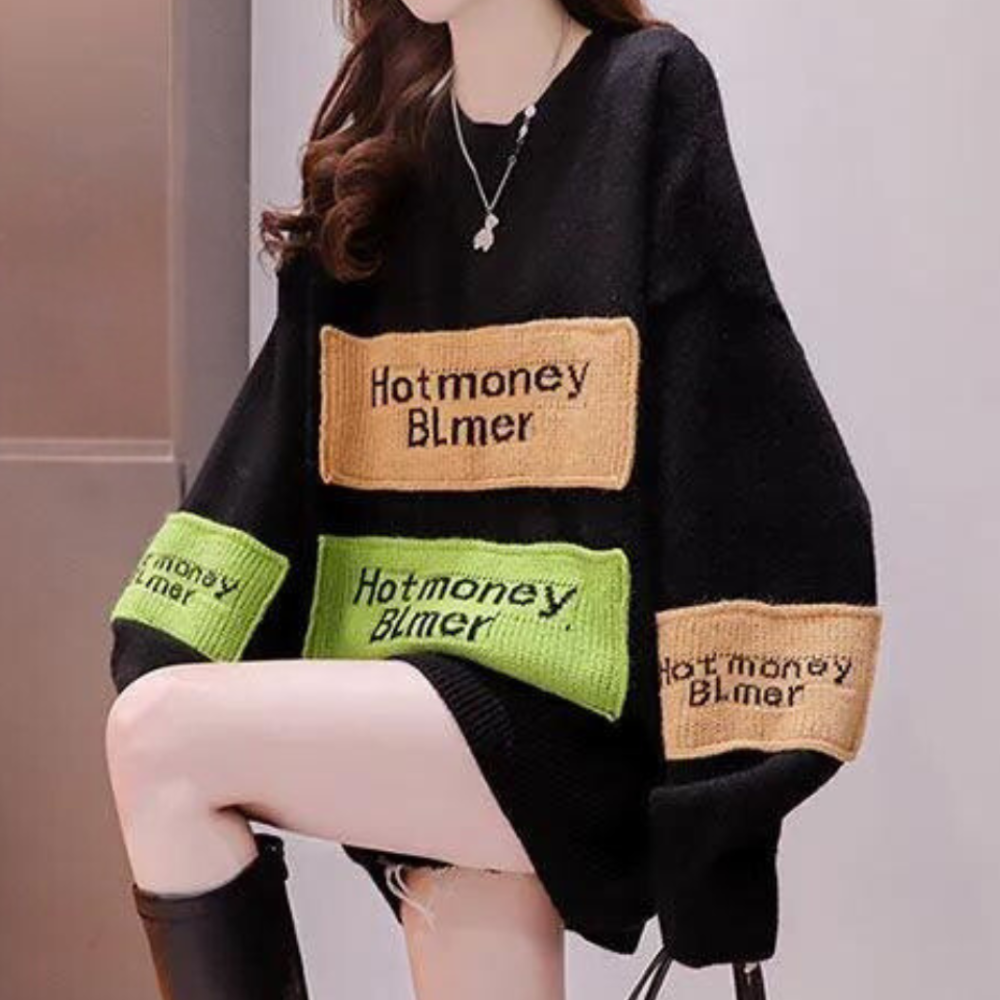 Eleganter Damenpullover Chic Design - IdealeKleiden