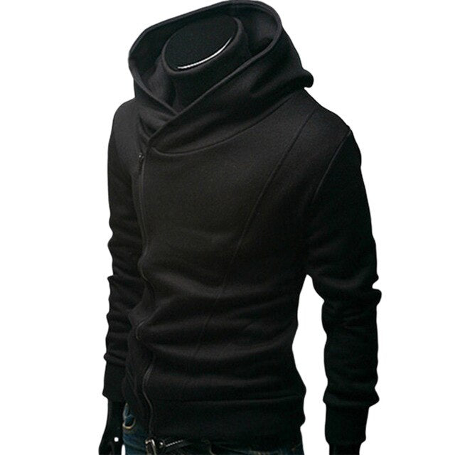 PAOLOS - Warmes Winter Sweatshirt mit Reißverschluss