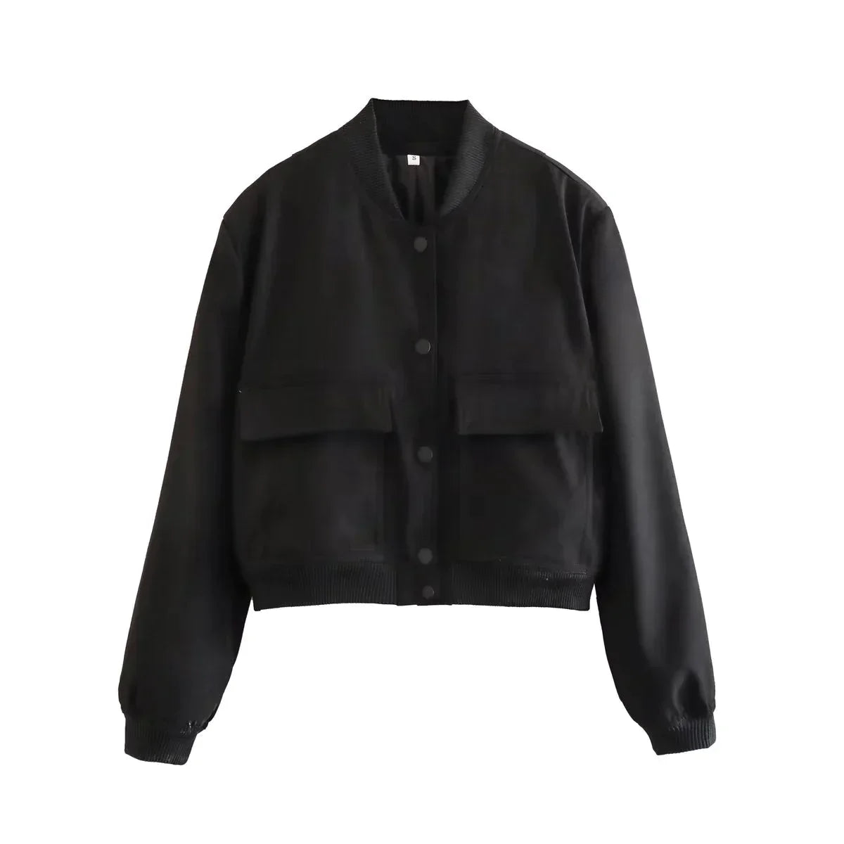Weiche Velvet-Bomberjacke Damen