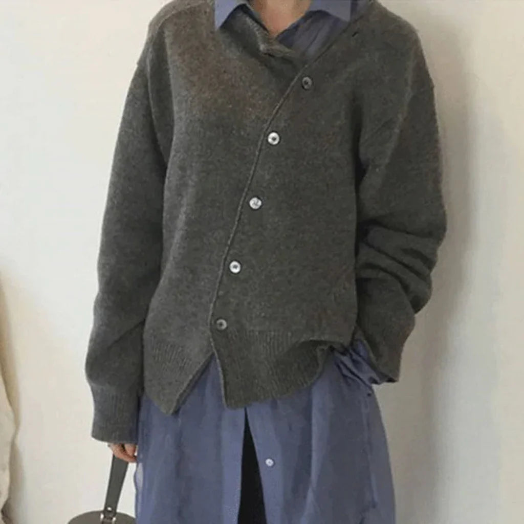 Pia - Bequeme Damenjacke mit Knöpfen