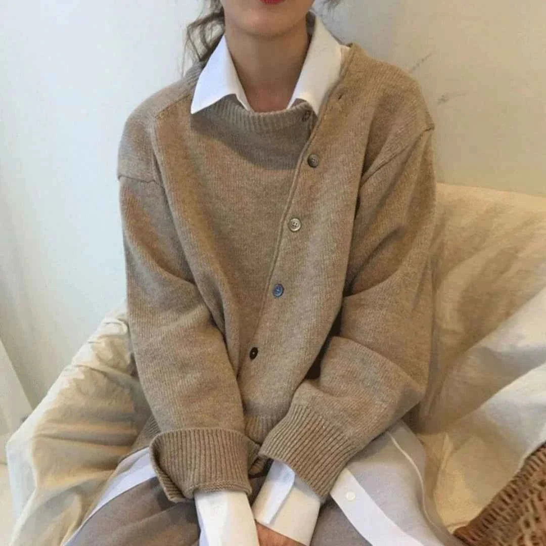 Strickjacke Damen Modern Chic