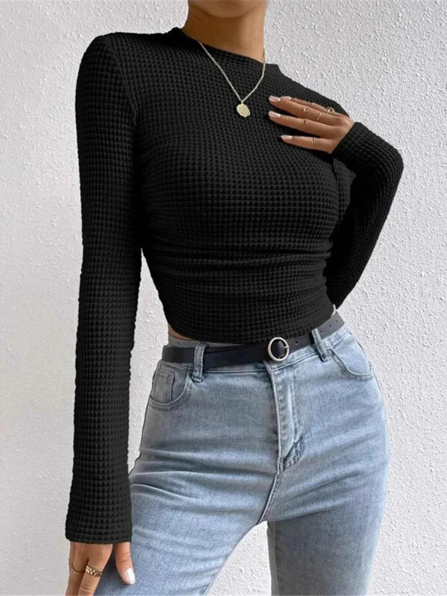 Weichstrick Pullover Damen Mode