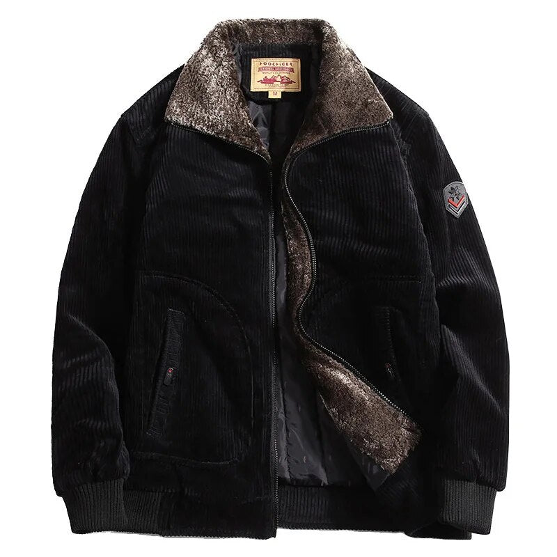 Stylischer Herren Wintermantel Wollmix Modern