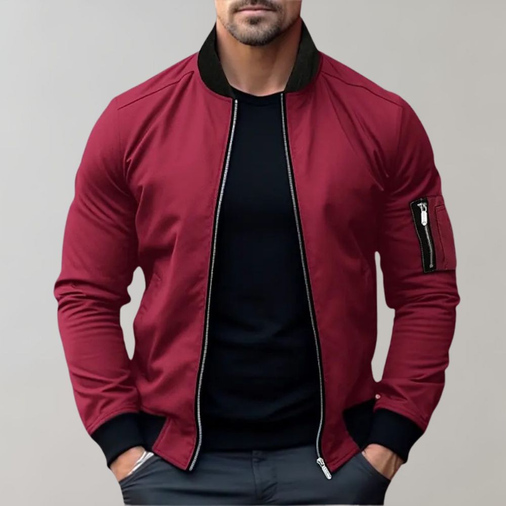 Modische Herren Bomberjacke Trendy Style