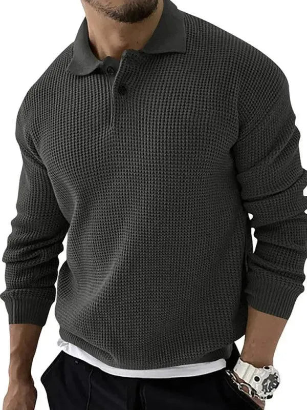 Herren Polo Pullover Casual Qualität