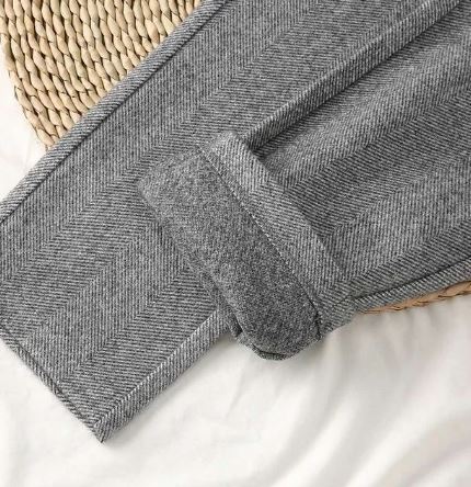 Warmes Wollkleid Winterhose Frauen