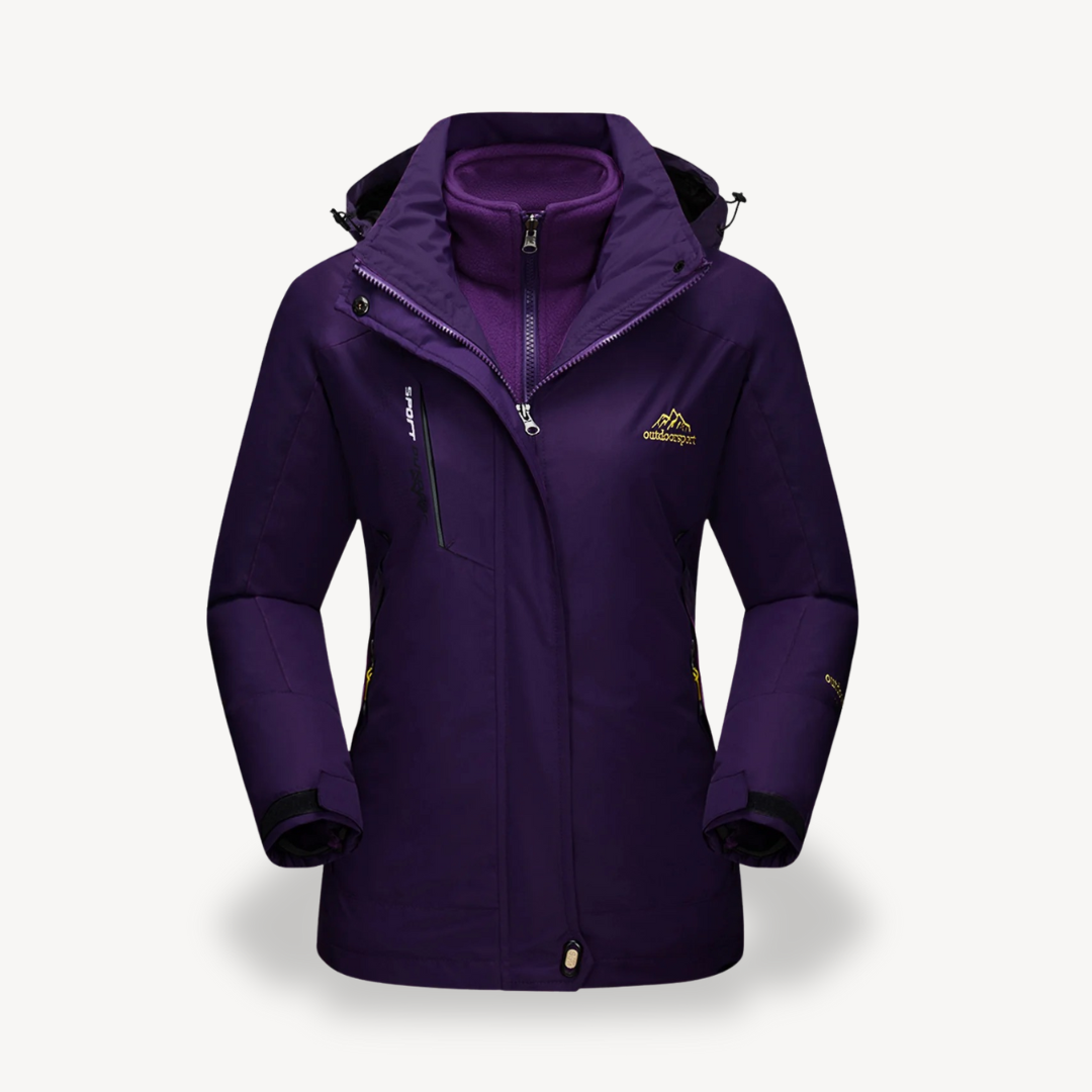 Wasserdichte Damen Skijacke 3-in-1 Funktion