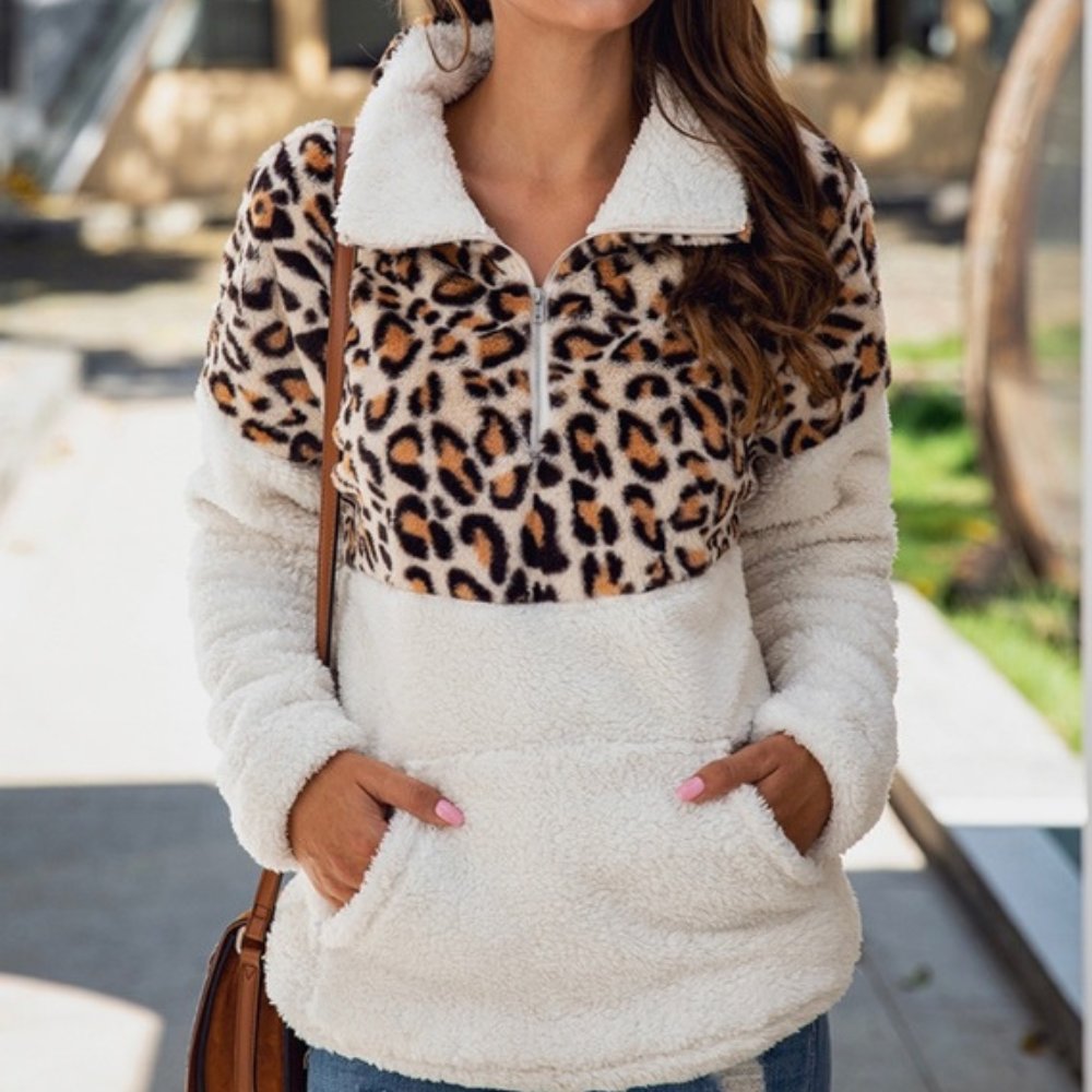 Eleganter Frauenpullover Luxus Wintermode