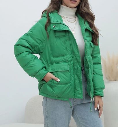 Warme Winterjacke Dick Gefüttert