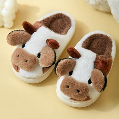 Bequeme Damen Hausschuhe mit Tierdesign
