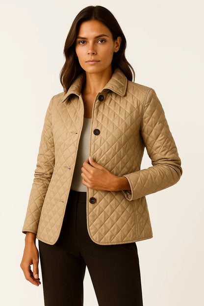 Stylische Steppjacke Damen Warm Und Leicht