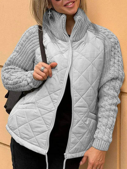 Herbstliche Strickjacke Warm Elegant