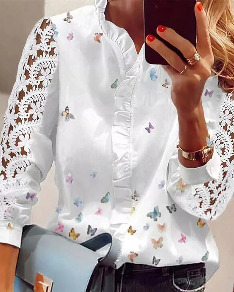 Farbenfrohes Kleid Patchwork Design