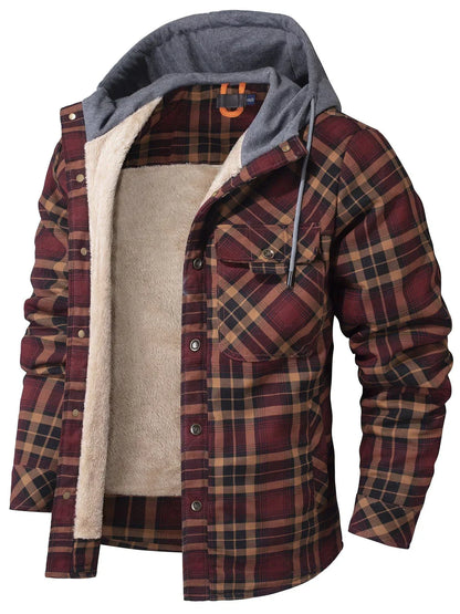 Wattierte Waldjacke Warm Winter - IdealeKleiden