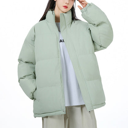 Winterjacke Oversize Stehkragen Warm