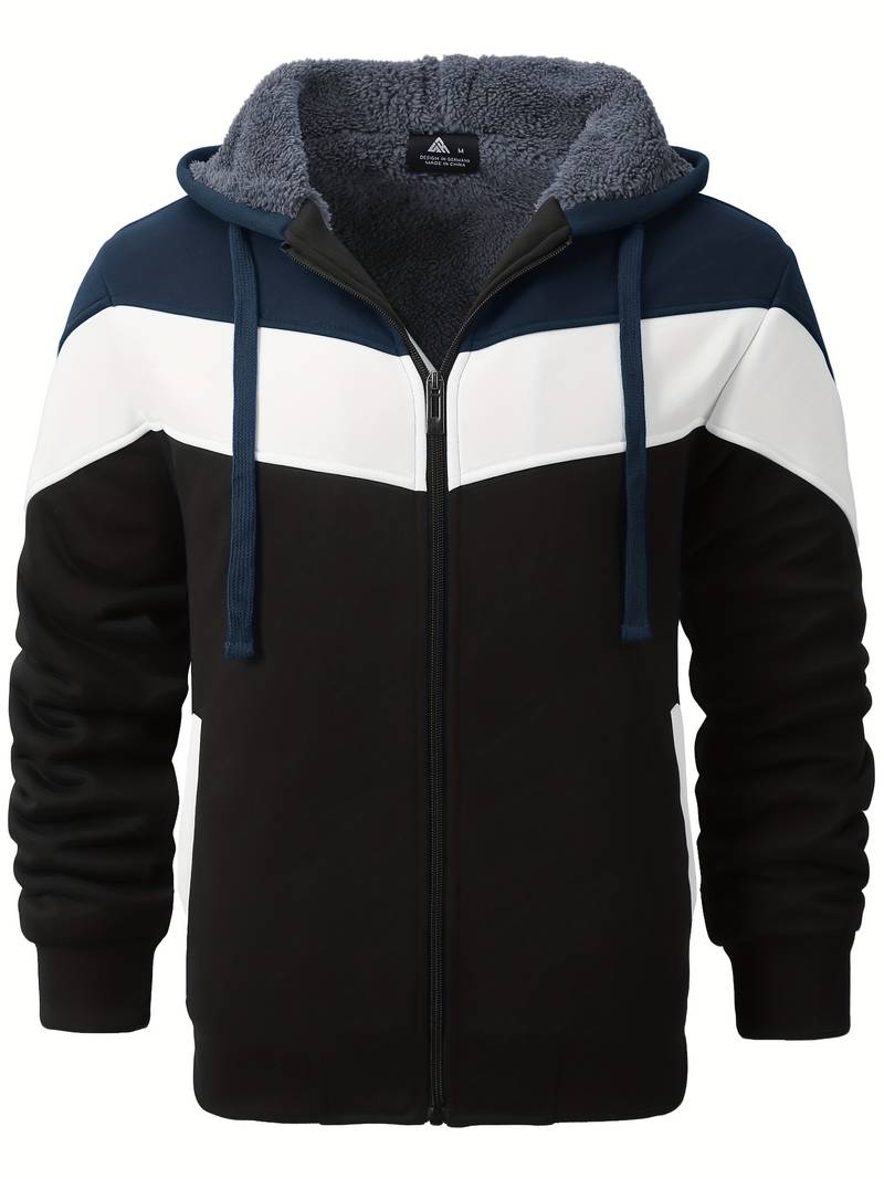 Herren Langarmjacke 3-Farben Trendy