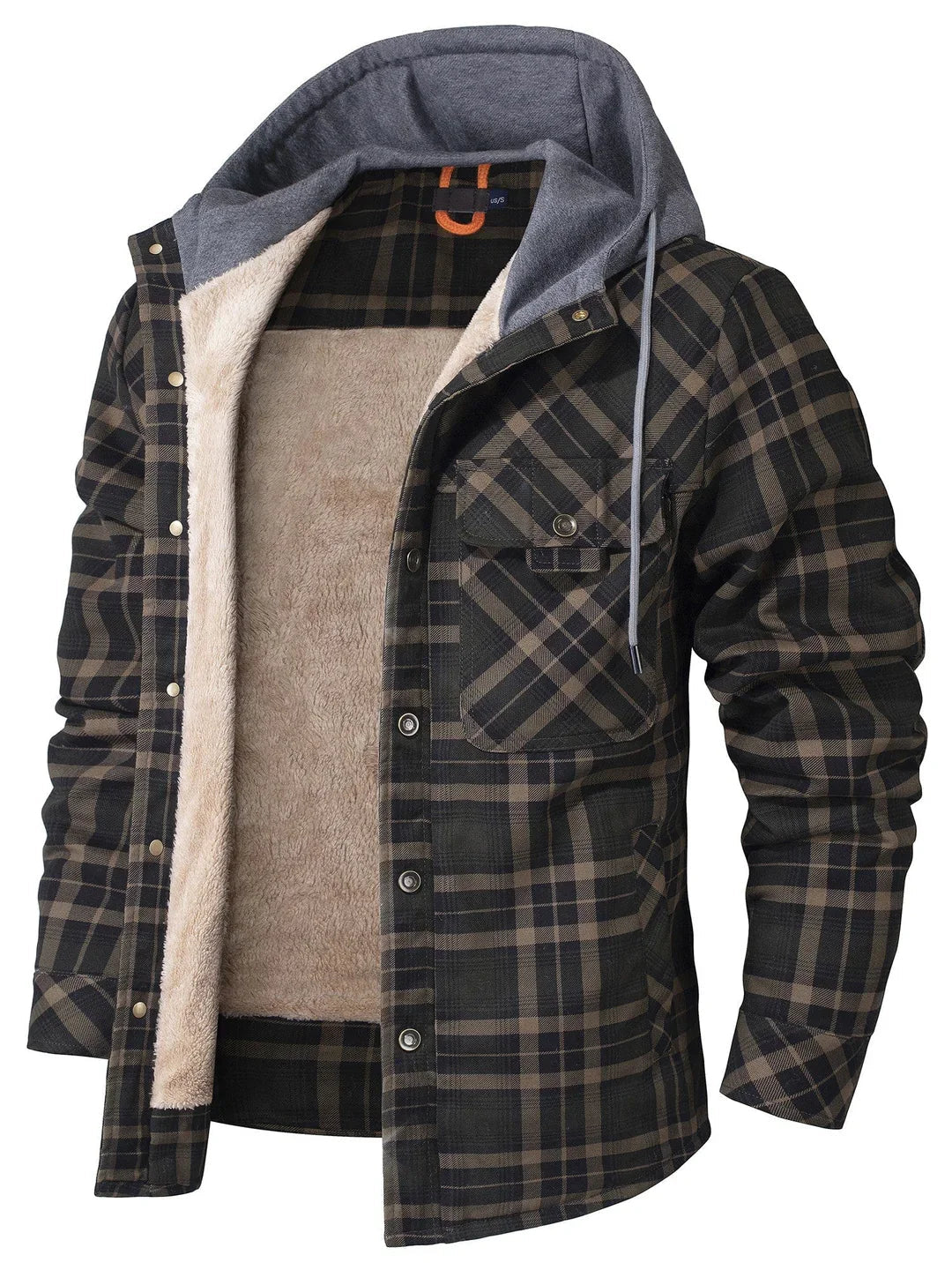 Wattierte Waldjacke Warm Winter