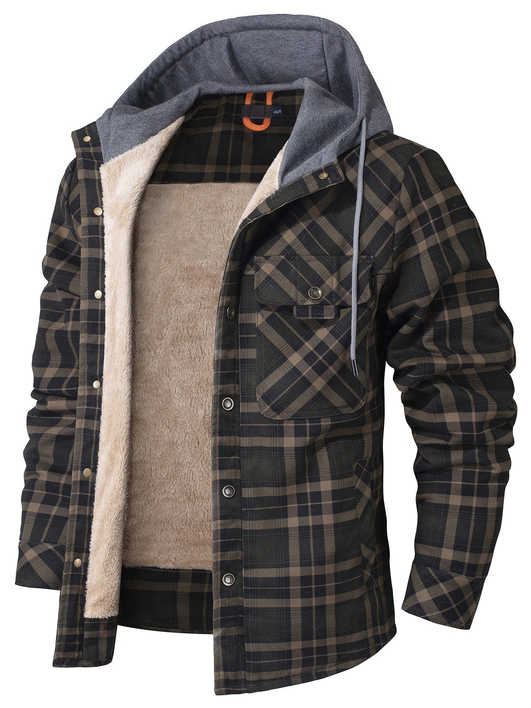 Robuste Outdoor-Jacke Woodland-Design