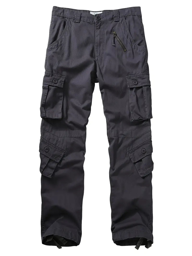 Lässige Herren Cargohose Bequem Freizeit - IdealeKleiden