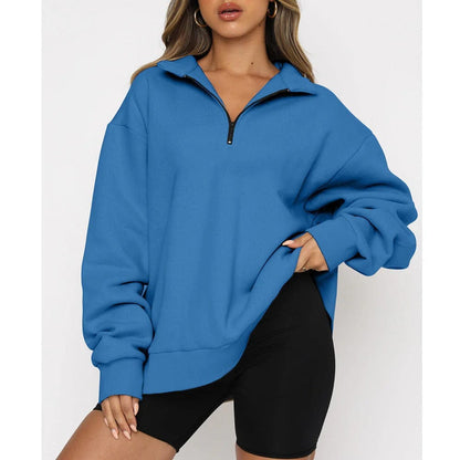 Stylische Winterjacke Zip Jumper Modern Lässig