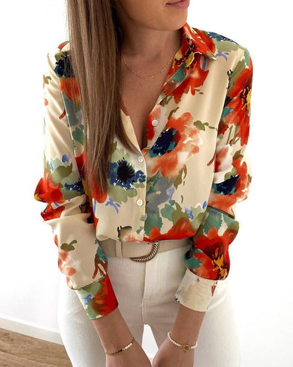 Stilvolle Bluse mit coolem Print