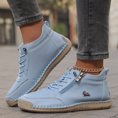Damen Bequeme Sportschuhe Schnellverschluss