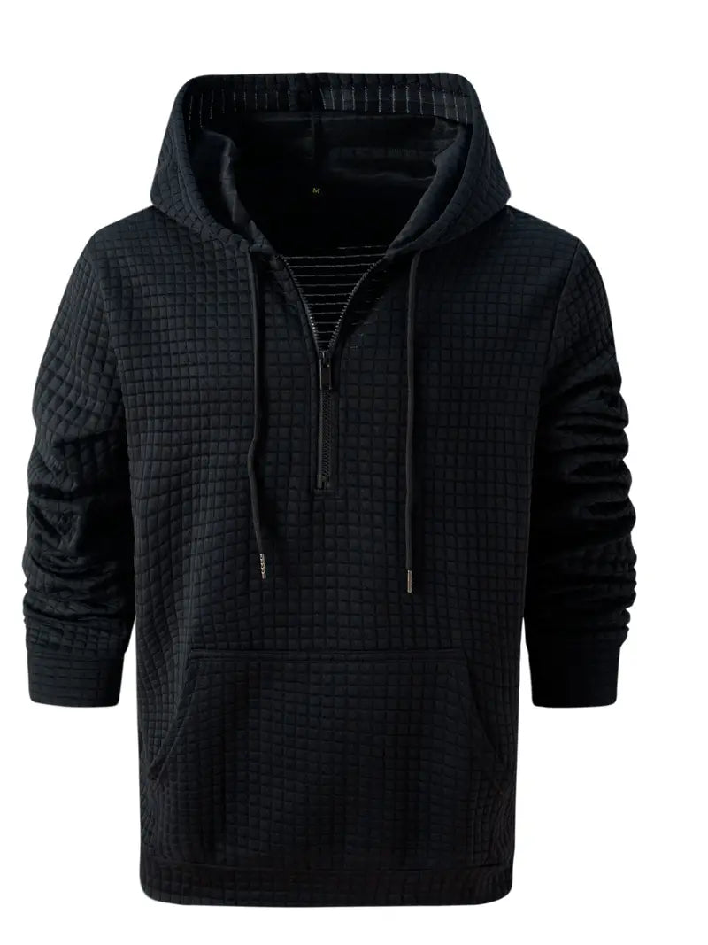 Leichter Waffel-Hoodie für Herren Sportlich