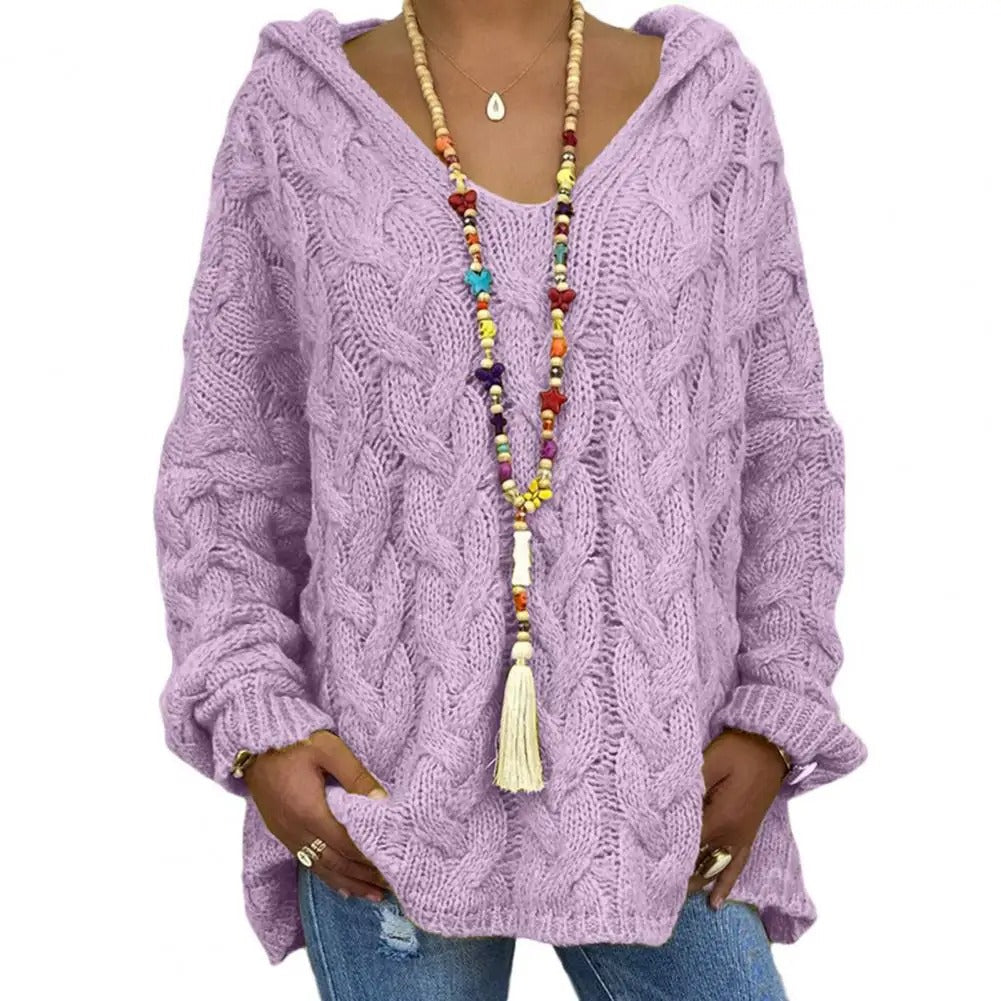 Gemütlicher Strickhoodie Ultimative Bequemlichkeit