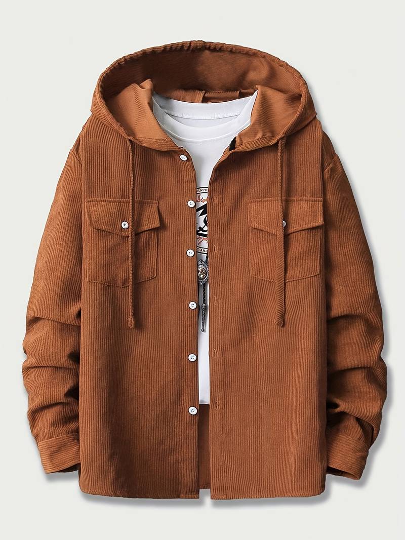 Lässiger Kapuzenpullover Einfarbig Modern - IdealeKleiden