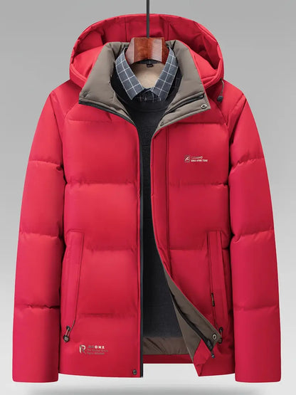Eleganter Herren Wintermantel Business Stil