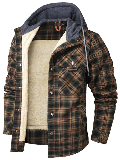 Wattierte Waldjacke Warm Winter