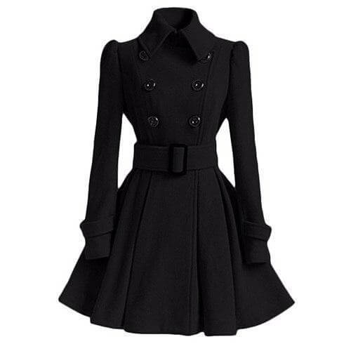 Modischer Damen Trenchcoat Windbreaker Mantel - IdealeKleiden